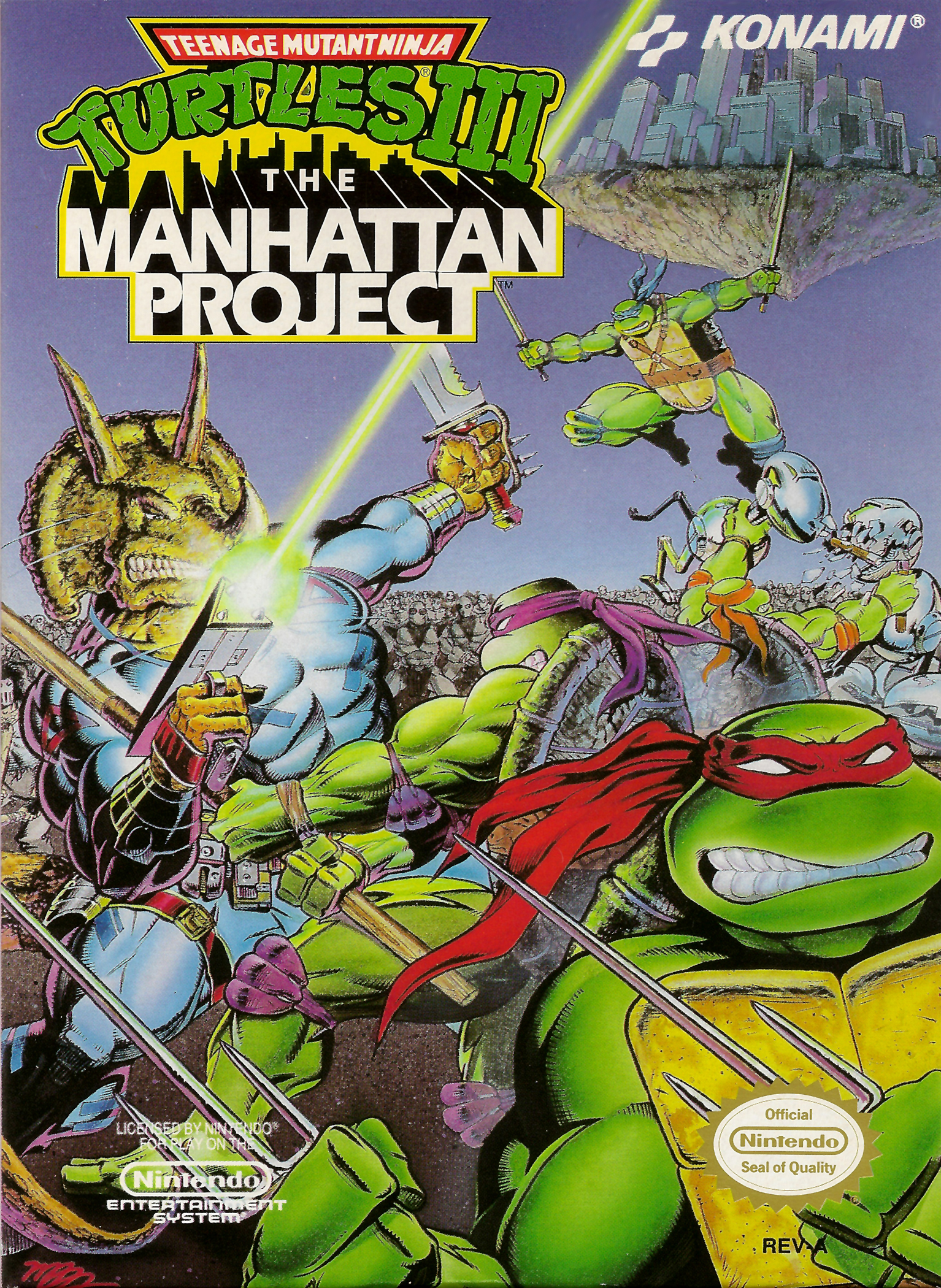 Teenage Mutant Ninja Turtles 3: The Manhattan Project – The 500